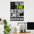 Zoek naar grenzen posters Motiverend