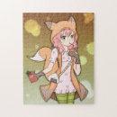 Recherche de fox puzzles Kawaii