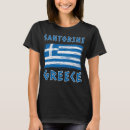 Recherche de drapeau grec vêtements Santorini