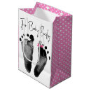 Zoek naar voetafdruk cadeautasjes Baby girl
