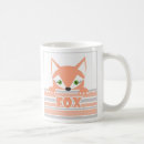 Recherche de bébé renard tasses Orange