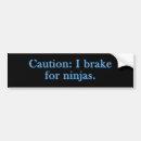 Recherche de ninja voiture autocollants Humour
