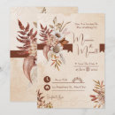 Recherche de dried flower invitations Boho fall roses eleues