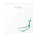 Recherche de baleine blocsnotes Bleu
