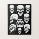 Recherche de crânes puzzles Amusant