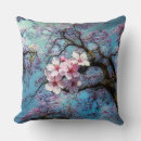 Recherche de fleurs de cerisier coussins Couple