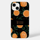 Recherche de orange fruit iphone coques Motif de fruits