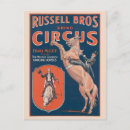 Recherche de chromolithographie cartes postales Cirque