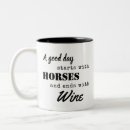 Recherche de cheval drôle tasses Équitation