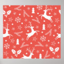Recherche de renne vacances posters Motif