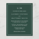 Recherche de motif de forêt invitations Moderne