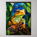 Zoek naar kikkers kunst Amfibie