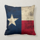 Recherche de drapeau texas m coussins Texan