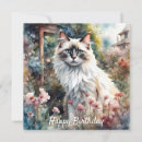 Recherche de poupée papier vœux cartes Chat