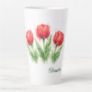 Zoek naar tulpen mokken Waterverf bloemen