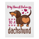 Zoek naar worst hond posters Dachshund