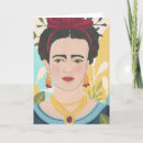 Recherche de peintre mexicain vœux cartes Frida kahlo