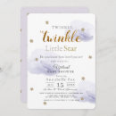 Recherche de lavender baby shower invitations Violet