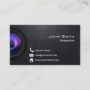 Zoek naar camera lens visitekaartjes Studio