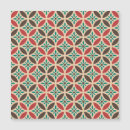 Recherche de motif textile vœux cartes Rétro