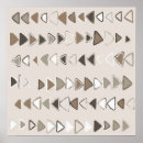 Recherche de motif triangle posters Boho