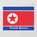 Recherche de corée du nord cartes postales Drapeau