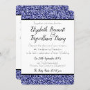 Recherche de sapphire invitations Bleu royal