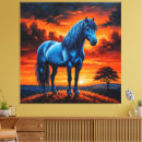 Recherche de cheval bleu toiles Nature