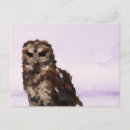 Recherche de oiseau abstrait cartes postales Violet