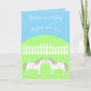 Recherche de mariage cheval vœux cartes Animaux