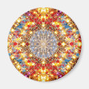 Recherche de mandala coloré magnets Symétrie