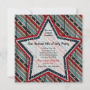 Recherche de couleurs de drapeau américain invitations 4 juillet