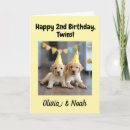 Recherche de pour jumeaux des anniversaire cartes Twins