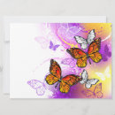 Recherche de pourpre 16x22 invitations Violet