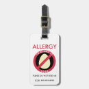 Recherche de urgence bagages étiquettes Allergies