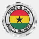Recherche de drapeau ghana autocollants Fierté