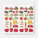 Recherche de légumes magnets Paprika