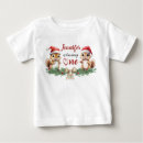 Recherche de écureuil noël tshirts Aquarelle