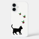 Recherche de chat noir iphone coques Élégant
