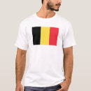 Recherche de la belgique tshirts Drapeau