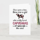 Recherche de lover vœux cartes Capybara