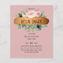 Recherche de dusty pink bridal shower invitations Budget
