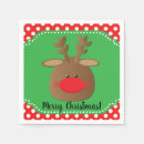 Zoek naar rendieren servetten Schattig