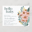 Recherche de baby cartes postales Aquarelle florale