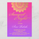 Recherche de sangeet invitations Rose