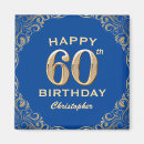 Recherche de anniversaire de 60 ans magnets Fête d'anniversaire