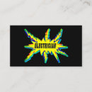 Recherche de électricien cartes visite Éclair