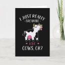 Zoek naar grappige gekke koe kaarten Koeien