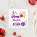 Recherche de anniversaire de bowling serviettes Mignon