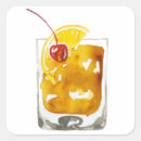 Zoek naar ouderwetse stickers Cocktail